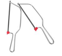 Sewroro 2pièces Petite Scie à Fil Acier Mini Scie à Main Pour Bricolage Et Modélisme Outil De Coupe Précis