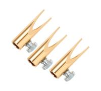 Sewroro 3 Pièces Affûteur de Crayon Alliage Aluminium avec Fentes U Portable et Précis pour Crayons de Menuisier Maquillage et Dessin Outil pour Artistes Étudiants et Voyageurs