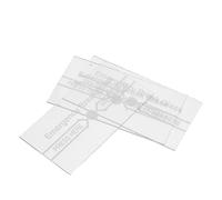 Sewroro 3 Pièces Couvercle D'Interrupteur D'Alarme À Bris De Glace Couvercle D'Interrupteur Manuel D'Alarme Incendie Panneau De Sécurité en Verre pour Alarme Incendie