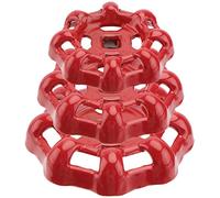Sewroro 3 pièces Poignées de Robinet Extérieur Fonte Volant de Valve Arrêt avec Carrés Accessoires de Tuyauterie pour Commande Eau Facile
