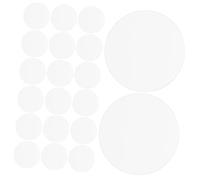 Sewroro 30 Pièces Disques Ronds Acryliques Blanks pour Artisanat DIY Décorations de Gâteaux Panneaux pour Cadres Photo et Événements Spéciaux Lot