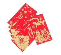 Sewroro 36 pièces Enveloppes Rouges Vietnamiennes Pochettes pour An Chinois Design Culturel Unique pour Fête Printemps et Mariage Lot