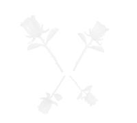 Sewroro 4 ensembles Kit Remplisseurs Résine pour Création Bijoux Modèles de Roses Miniatures Réalistes Accessoires DIY pour Moulage Époxy