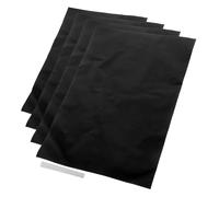 Sewroro 4 Pièces Autocollants Tableau Lot de Adhésifs Muraux Amovibles pour Craie Installation Facile et Réutilisable Protection Murale sans Résidu