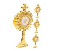 Sewroro 4 Pièces Épingles de Col Émail pour Croix Religieuse pour Célébrations Catholiques Accessoire de Fête pour Baptême et Communion Broches Élégantes pour Hommes
