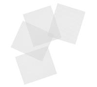 Sewroro 4 Pièces Plastique Maille pour Crochet et Artisanat de Fil Plastiques pour Projets de Broderie et Fabrication de Séparateurs Blanc