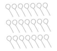 Sewroro 40 Pièces Pins de Sécurité pour Extincteur Lot de Remplacement Standard Compatible Installation Facile Haute Visibilité et Déverrouillage Rapide pour Sécurité Incendie