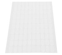 Sewroro 400 pièces Pâte adhésive double-face transparente à forte adhérence pour affiches suspension murale décorations de fête facile à enlever sans trace 400 pcs carré 20 * 10 mm