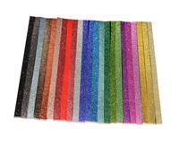 Sewroro 460 pièces Papier Origami Pliable Pailletées Multicolores pour DIY Bandes Arc Ciel Matériel Artisanal pour Création Détoiles et Portable Couleurs