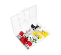 Sewroro 48 Pièces Cutters Argile Inox Cercles pour Modelage Poterie Artisanat DIY Polymère