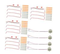 Sewroro 4ensembles Piles De Pommes De Terre Kit Scientifique Expériences Circuits Électriques pour Garçon Fille Kit Enseignement des Sciences sur Électricité Jouet Pédagogique avec