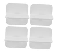 Sewroro 4pièces Support Anti-basculement Pour Armoire Stabilisateur De Charnière Fixation Murale Renfort De Sécurité Clips De Réparation Adaptateur Pour Meuble Installation Simple Compatib