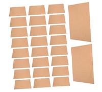 Sewroro 50 feuilles Étiquettes Autocollantes Papier Kraft Imprimables pour Imprimantes Jet Dencre et Laser Adhésif Résistant Multifonction Bureau et Étiquetage Rangement