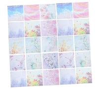 Sewroro 50 feuilles Papier Origami Double Face Étoilé pour Activités Manuelles Garçon Fille et École Papier DIY Créatif pour Pliage et Artisanat