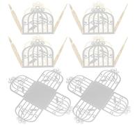 Sewroro 50 Pièces Boîtes en Papier Argenté pour Chocolat et Biscuits, Caissettes à Cupcake Élégantes pour Emballage et Stockage Lors de Fêtes et Mariages