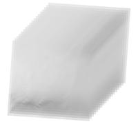 Sewroro 50 pièces Lot de Pochettes Autocollantes de Protection pour Disques Vinyles Housses Transparentes Robustes et Durables Protection Anti-Rayures et Étanche pour Vinyle