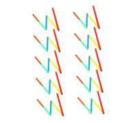 Sewroro 50 Pièces Outils Apprentissage Interactif Angles pour Mathématiques Classe Matériel Montessori pour Garçon Fille Maternelle pour Comprendre la