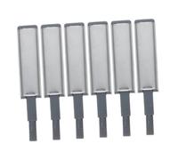 Sewroro 6 Pièces Charnières de Cuisine Auto Fermantes Acier avec Système Push To Open Charnières Invisibles pour Portes de Placard Installation Rapide et Silencieuse Matériaux Durables