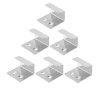 Sewroro 6 Pièces crochet de tuile support de carrelage mural crochet en céramique supports muraux pour accrocher cintre de carreaux de céramique crochets de montage Acier inoxydable