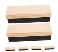 Sewroro 6 Pièces Lot de Effaceurs de Craie Feutre Effaceurs Pratiques pour Nettoyage de Tableau Noir Activités Scolaires et Fournitures Éducatives pour Garçon Fille et Enseignants