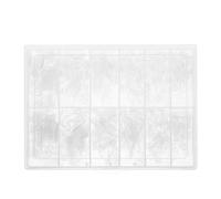 Sewroro 600 Capsules Faux Ongles Courts Transparentes Style French Arrondi Résistantes à L'Eau Légères et Pratiques pour Manucure Quotidienne et Occasions Spéciales