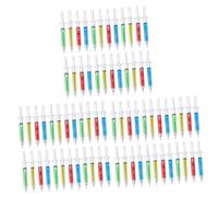 Sewroro 72 Pièces Lot de Stylos Bille Forme Colorés Rétractables et Rechargeables Fournitures pour Bureau et École Original pour Garçon Fille et Adultes Couleur Aléatoire