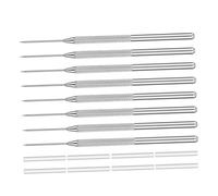 Sewroro 8 Pièces Outils de Sculpture Argile Aluminium Ensemble pour Détails Céramique et Modelage Outils de Sculpture Polyvalents pour Artistiques et Bricolage