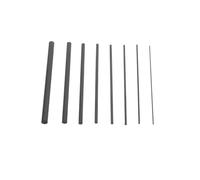 Sewroro 8 Pièces Tige en Fibre de Carbone pour Réparation de Canne à Pêche | Fixe les Bâtons Cassés, Prolonge la Durée de Vie, Maintenance Terrain, pour Moulinets et Mer