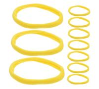 Sewroro 96 Pièces Elastic Weaving Loops Refill Kit for Elastic Cord Strips for DIY Bracelets Potholders and Craft Projects Interactive Home and School Weaving Activities