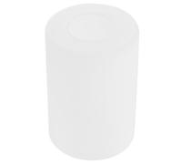 Sewroro Abat-jour Cylindrique en Verre Lait Opaque Ø100 X H180 Mm pour Lampes E27, Remplacement D’abat-jour Suspendu, Diffusion Lumineuse Uniforme, Éclairage Intérieur Chaleureux