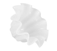 Sewroro Abat Jour Plastique Blanc Translucide Forme de Fleur pour Lampes de Table et Luminaires Suspendus Installation Facile pour Toutes les Éclairage Doux et Durable