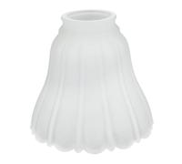 Sewroro Abat Jour Suspension Verre Mat Abat Jour Plafonnier Polyvalent pour Chambre Adulte Lampe Chevet et Lustre Crystal Protection Poussière et Décoration