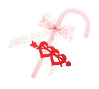 Sewroro Accessoire de Cosplay de Canne Rose, Fête Halloween, Style | Sponge et Tissu, Design Léger et Très Visible, Accessoires de Scène Halloween, Accessoires de Costume Nœud