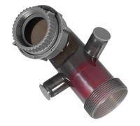 Sewroro Adaptateur de Tuyau de Drainage pour Évier de Cuisine avec Valve Odeur et Double Débordement de Réparation pour Tuyau Égout Conception Optimisée pour Espace Évier