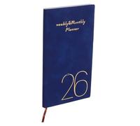 Sewroro Agenda de Poche Carnet de Planification Pratique pour Prendre des Notes et Organiser pour Étudiants et Papier Épais et Design Élégant Facile à Transporter