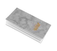Sewroro Agenda Portable Marbre Journal de Planification Quotidienne et Hebdomadaire Couverture Étanche Compact et Pratique pour Prendre des Notes Déplacement