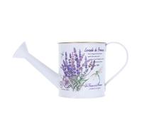 Sewroro Arrosoir de Jardin en Fer 95X10 CM Motif Lavande Mini Seau à Fleurs Décoratif Multifonction Jardinière D’Intérieur et Extérieur Vaporisateur D’Arrosage Pratique