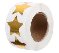 Sewroro Autocollants Étoile Pentagramme Auto Adhésifs pour Récompense Étudiants Stickers Encourageants pour Tableau de Récompense et Décoration de Classe par Rouleau