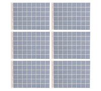 Sewroro Autocollants Panneaux Solaires Miniatures Autocollants Adhésifs 6 Feuilles Décor Modélisme Architectural pour Dioramas Maquettes Bâtiments Paysage Loisirs Créatifs