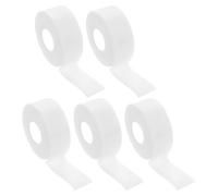 Sewroro Bande Adhésive Invisible pour Col de Chemise Auto-adhésive, Protège-col Anti-transpiration et Anti-taches Maquillage, 5 Rouleaux 2,5 Cm X 800 Cm, Protège-cou Jetable pour