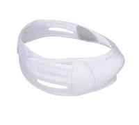 Sewroro Bande Amincissante Visage en Tissu Blanc Masque Remodelant V-Face sans Couture Effet Raffermissant Visible Adapté à Tous Types de Peau 1 Pièce