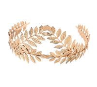 Sewroro Bandeau Feuille Doré pour Mariée et Demoiselles D’Honneur Accessoire de Coiffure Élégant en Métal Léger Couronne de Feuilles Baroque pour Mariage Banquet et Fêtes