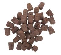 Sewroro Blocs de Démarrage Hydroponiques 1 Pouce 40 Cubes de Culture sans Terre en Mousse Absorbante pour Pépinière Pastilles de Culture pour Jardinage et Croissance des Racines