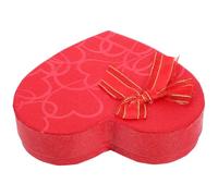 Sewroro Boîte à Chocolats Forme Cœur 10 Compartiments Rouge Carton Polyvalente Emballage pour Présents Saint-valentin Fêtes Boîte à Dessert