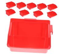 Sewroro Boîte de Rangement Plastique Boîte à Outils Empilable et Durable pour Atelier Bureau Rangement Pratique