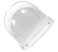 Sewroro Boule à Neige Photo en Plastique avec Cadre Photo Vierge Base Transparente Papier à Sublimation Inclus Kit DIY pour Personnalisation Décoration Festive Noël Couleur Aléatoire