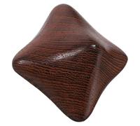 Sewroro Boule de Massage Manuelle Hexagonale Bois pour Relaxation et Renforcement des Mains Masseur Portable pour Exercice Musculaire et Détente des Doigts