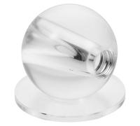 Sewroro Boule D'entraînement de Billard Transparente avec Trou, Correction | Acrylique et Verre, Guidage D’alignement du Coup, pour Snooker et Pratique sur Table, Débutants et Instructeurs