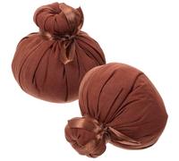 Sewroro Boules de Massage Chinoises Compresses Chaudes aux Herbes en Coton 2pcs pour Traitements de Santé à Domicile Bureau
