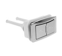 Sewroro Bouton de Chasse Eau Carré Double pour Réservoir de Wc Poussoir Mécanisme Compatible pour Salle de Bain Installation Facile Fuite Adapté Aux Bureaux et Hôtels